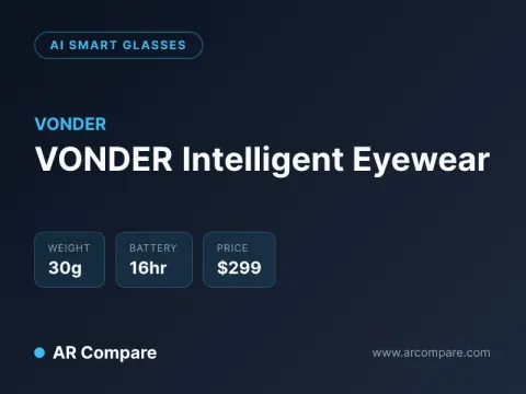 VONDER Intelligent Eyewear